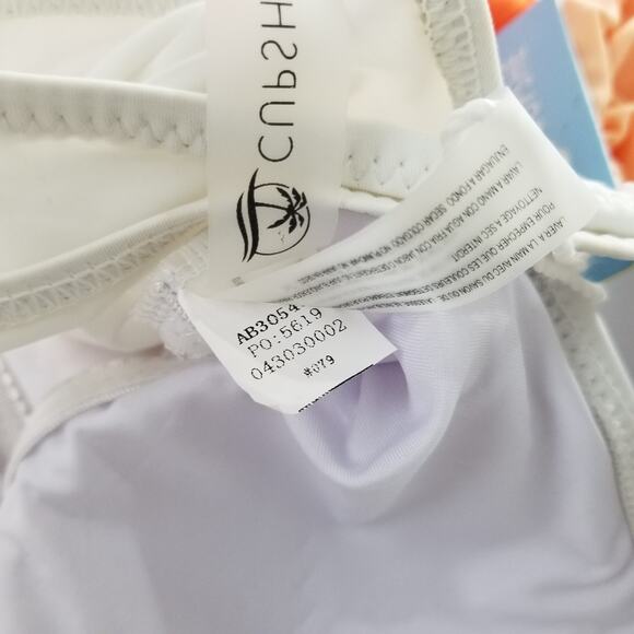 Cupshe Color Block Tie Side One Piece Swimsuit, Size Medium, NWT - Picture 11 of 14